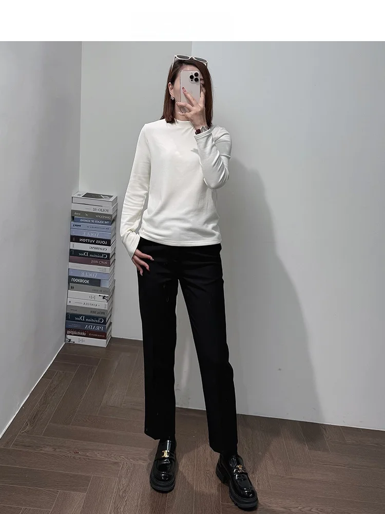 Anti-Static Camere Touch Self-Heating Warm Skin-Friendly Acetate High-End Knitted Elastic Women's T-irt Base Layer T-irt
Anti-Static Camere Touch Self-Heating Warm Skin-Friendly Acetate High-End Knitted Elastic Women's T-irt Base Layer T-irt