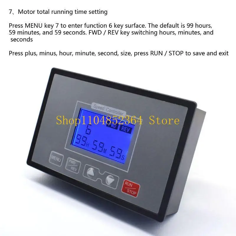 652F Motor Speed Regulator Drive Module PWM Control Speed Regulator DC10V-55V
652F Motor Speed Regulator Drive Module PWM Control Speed Regulator DC10V-55V