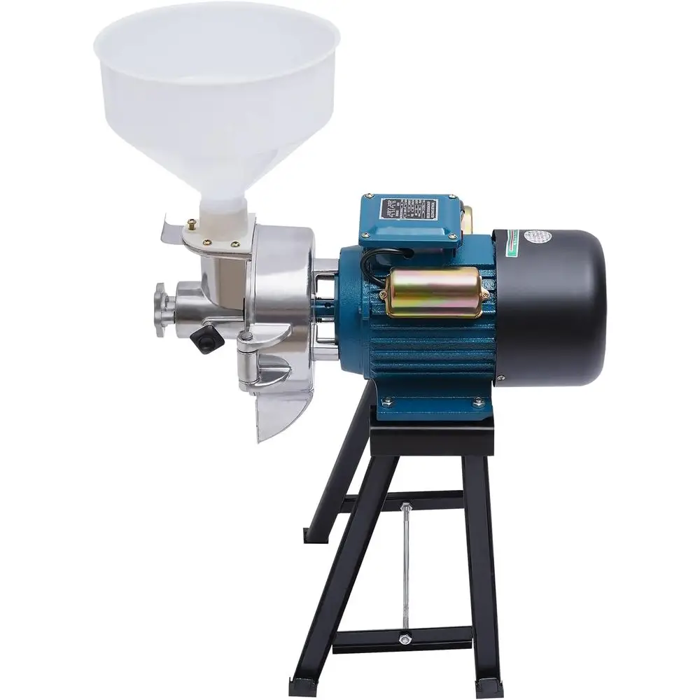 110V Electric Grain Mills, 2200W Wet Mill Grinder with unnel, Soymilk Corn Rice Grain Coee Bean Grinding hine or Commerical and
110V Electric Grain Mills, 2200W Wet Mill Grinder with unnel, Soymilk Corn Rice Grain Coee Bean Grinding hine or Commerical and