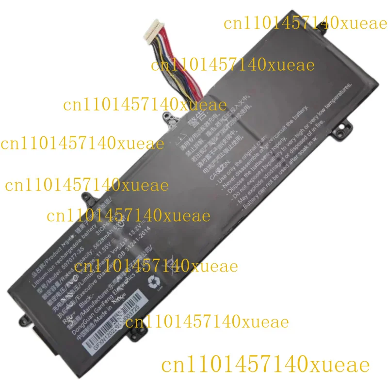 New597077-3S Laptop Battery 11.55V 65Wh 5628mAh 11-Pins 11-Lines For Machenike Machcreator-14 BS9SU BF9SU 14BS9SU 14BF9SU
New597077-3S Laptop Battery 11.55V 65Wh 5628mAh 11-Pins 11-Lines For Machenike Machcreator-14 BS9SU BF9SU 14BS9SU 14BF9SU