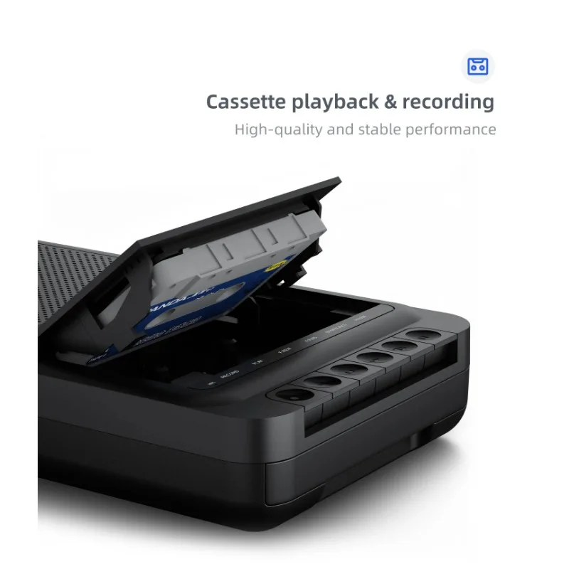 Home Stereo Cassette Player, Portable Cassette Player, Music and Audio Automatic Rewind Recorder External Speaker USB Playback
Home Stereo Cassette Player, Portable Cassette Player, Music and Audio Automatic Rewind Recorder External Speaker USB Playback