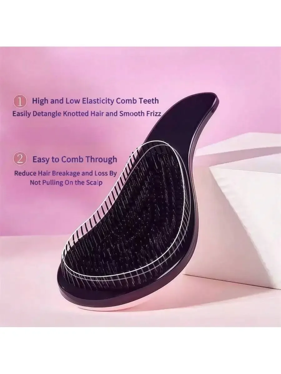 Detangling Hair Comb With High And Low Elasticity Teeth Anti-Static Massage Comb For Women
Detangling Hair Comb With High And Low Elasticity Teeth Anti-Static Massage Comb For Women