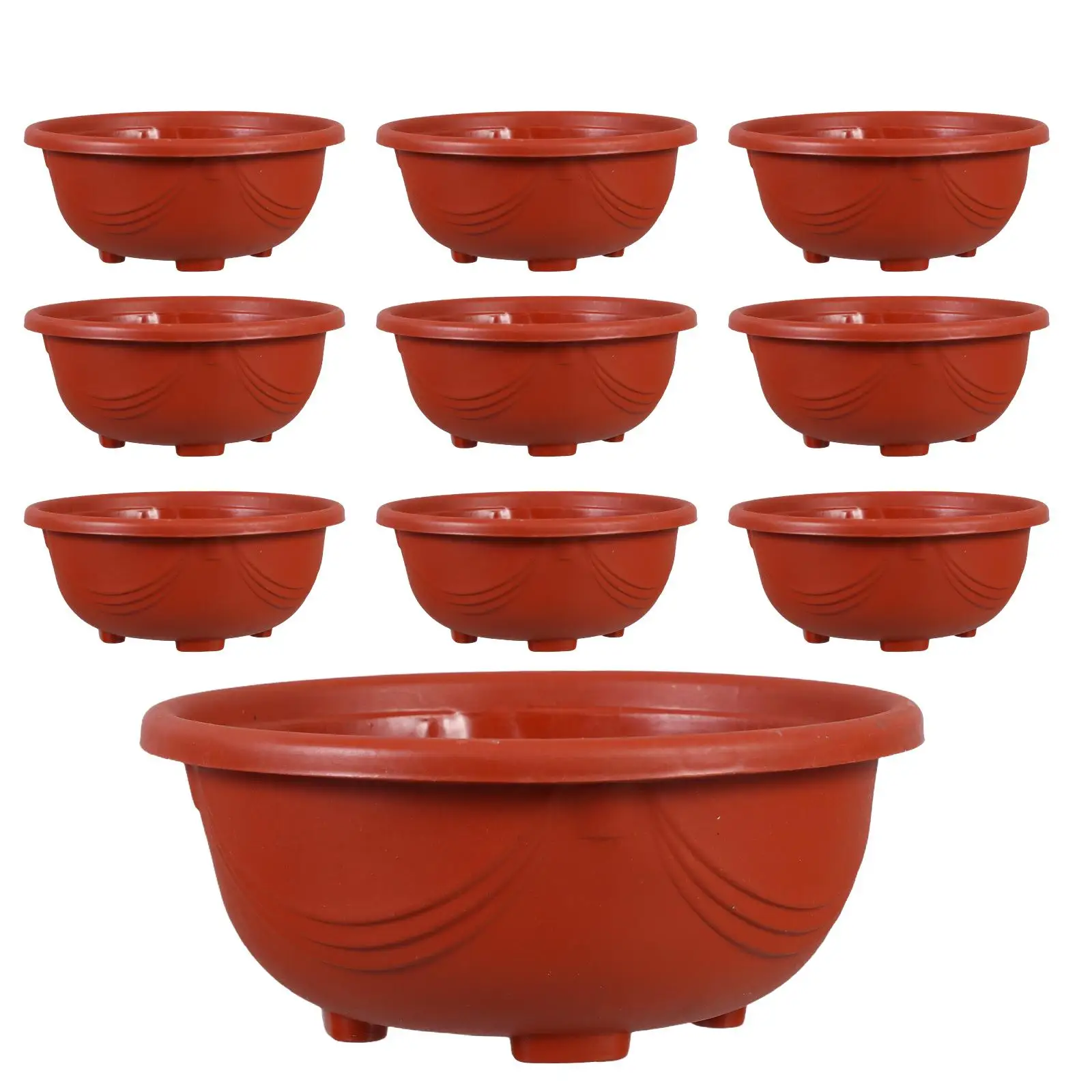 10 Pcs Pots Lightweight PP Hanging Plastic Planters For Outdoor Plants Planters Drainage Holes Plastic Nursery
10 Pcs Pots Lightweight PP Hanging Plastic Planters For Outdoor Plants Planters Drainage Holes Plastic Nursery