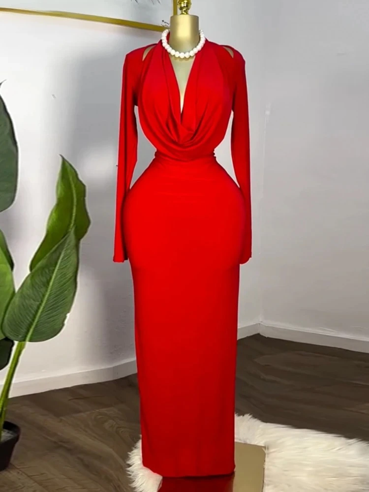 Women Full Sleeve Pile Collar Long Maxi Dress 2025 Sweet Holiday Beach Birthday Evening Sexy Girl Party Dresses Vestidos
Women Full Sleeve Pile Collar Long Maxi Dress 2025 Sweet Holiday Beach Birthday Evening Sexy Girl Party Dresses Vestidos