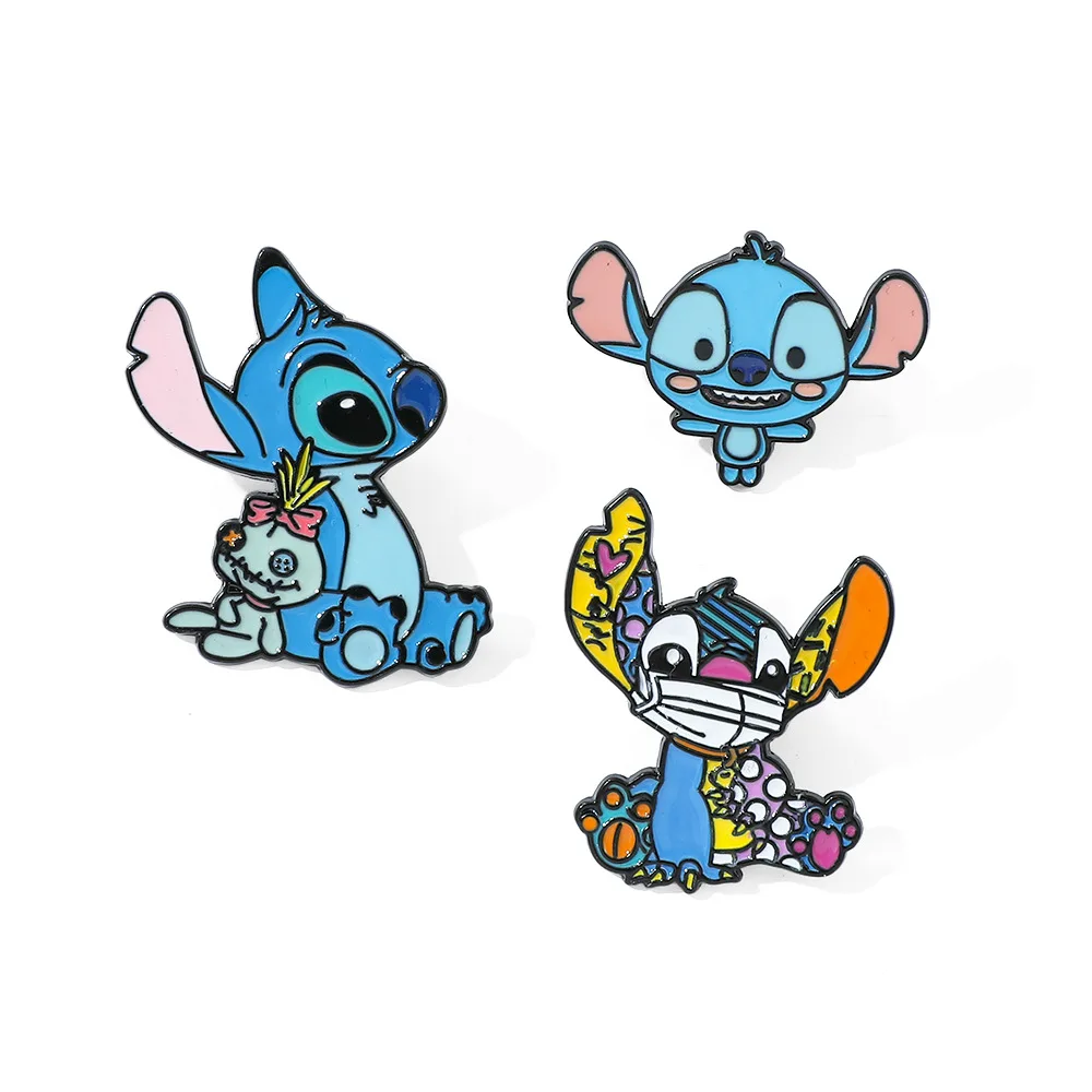 1 Set Cartoon Anime Lilo & Stitch Individuality Brooch Cute Stitch Enamel Pin Backpack Clothing Jewelry Metal Badge Accessories
1 Set Cartoon Anime Lilo & Stitch Individuality Brooch Cute Stitch Enamel Pin Backpack Clothing Jewelry Metal Badge Accessories