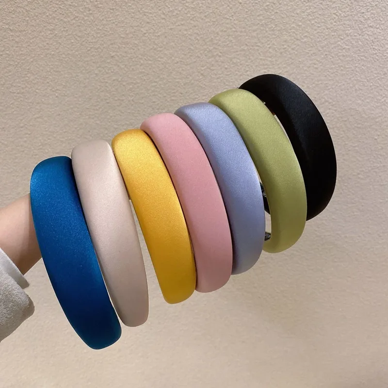 Spring Summer Satin Hair Hoops Green Solid Headband 3cm Wide Sponge Hairband for Girls Fruit Color Hair Bands for Women
Spring Summer Satin Hair Hoops Green Solid Headband 3cm Wide Sponge Hairband for Girls Fruit Color Hair Bands for Women