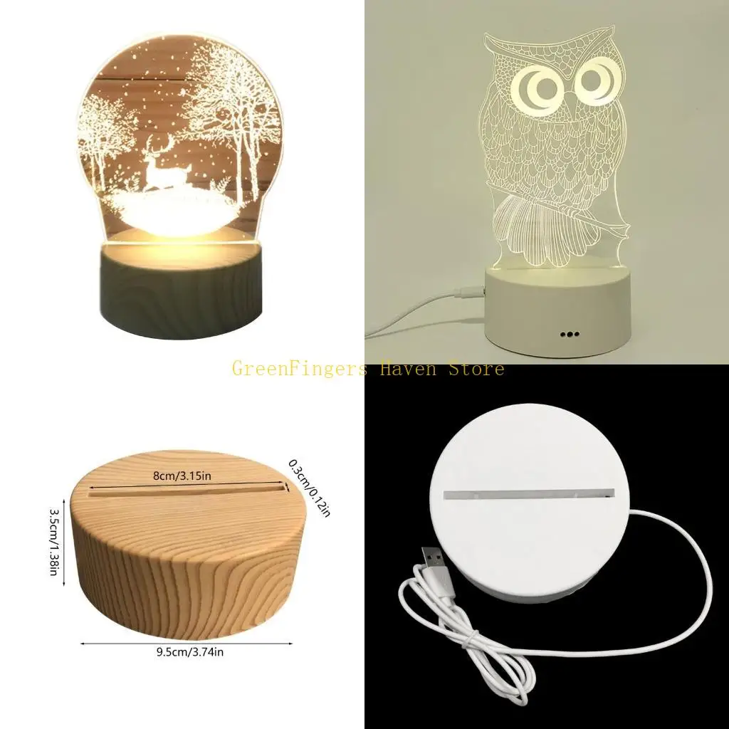 F68D Crystal Wooden Lighted Base Stand Night Light LED Lights Display Pedestal Base
F68D Crystal Wooden Lighted Base Stand Night Light LED Lights Display Pedestal Base