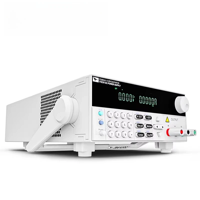 Двухдиапазонный программируемый регулируемый линейный источник питания постоянного тока серии IT6860A
Двухдиапазонный программируемый регулируемый линейный источник питания постоянного тока серии IT6860A