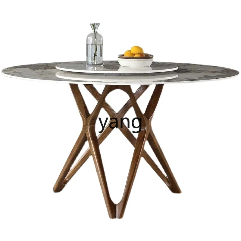 Yjq Light Luxury Bright Stone Plate round Dining Table Modern Minimalist Living Room Home Small Apartment White Wax Wood
Yjq Light Luxury Bright Stone Plate round Dining Table Modern Minimalist Living Room Home Small Apartment White Wax Wood