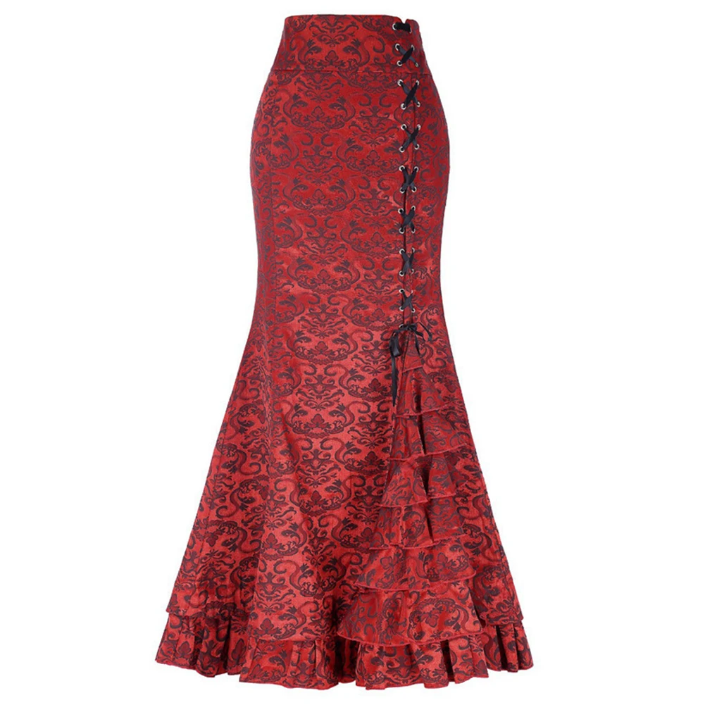 Temperament Skirt Skirt Victorian Elegant Temperament Skirt Waist Fishtail Skirt Women's Gothic Style Fashion
Temperament Skirt Skirt Victorian Elegant Temperament Skirt Waist Fishtail Skirt Women's Gothic Style Fashion