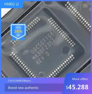 100% Новый оригинальный MSP430F235TPM MSP430F235TPMR MSP430F235 M430F235 64-LQFP
100% Новый оригинальный MSP430F235TPM MSP430F235TPMR MSP430F235 M430F235 64-LQFP