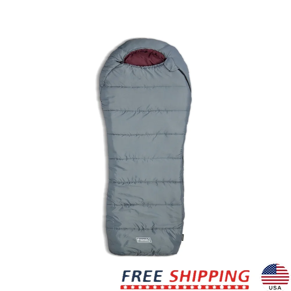 Tidelands 50F Big Tall Mummy Sleeping Bag Insulated Camping Warm Weather Thermal Hood Draft Tube Windproof Zipper Design
Tidelands 50F Big Tall Mummy Sleeping Bag Insulated Camping Warm Weather Thermal Hood Draft Tube Windproof Zipper Design