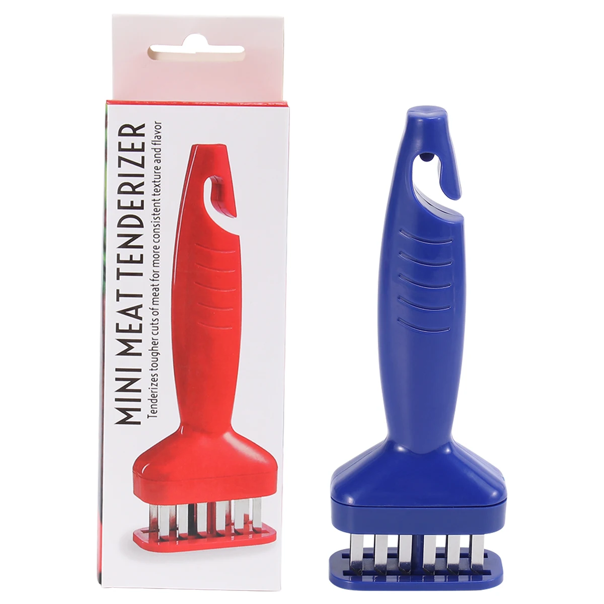 Professional Plastic Tenderizer Meat Loosening Machine Stainless Steel Meat Tenderizer Needles Cover for Kitchen Props
Professional Plastic Tenderizer Meat Loosening Machine Stainless Steel Meat Tenderizer Needles Cover for Kitchen Props