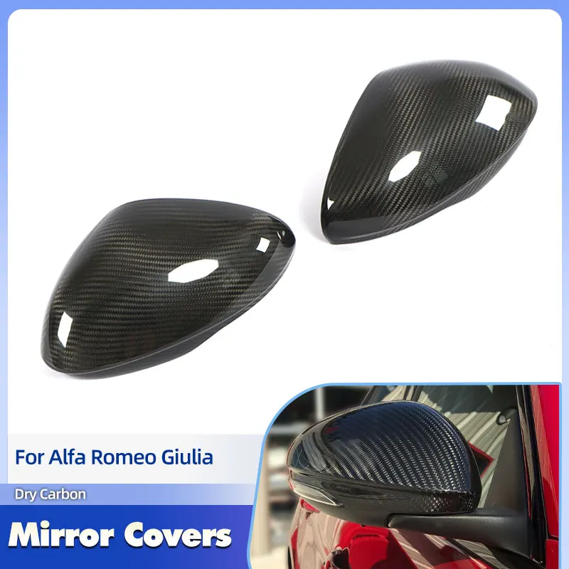 Car Rearview Mirror Covers Caps Prepreg Dry Carbon for Alfa Romeo Giulia 2015-2018 Racing Side Mirror Caps Shell Case Body Kits
Car Rearview Mirror Covers Caps Prepreg Dry Carbon for Alfa Romeo Giulia 2015-2018 Racing Side Mirror Caps Shell Case Body Kits