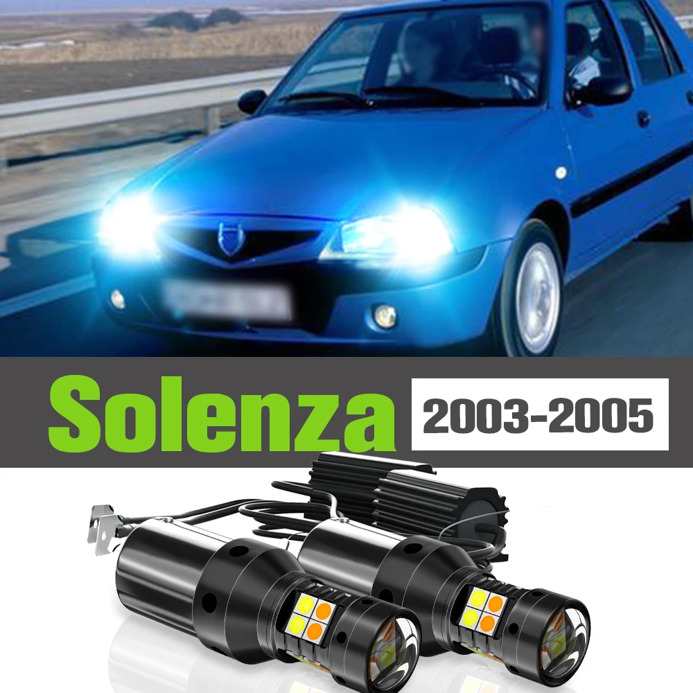 2x LED Dual Mode Turn Signal+Daytime Running Light DRL Accessories Lamp For Dacia Solenza 2003 2004 2005
2x LED Dual Mode Turn Signal+Daytime Running Light DRL Accessories Lamp For Dacia Solenza 2003 2004 2005