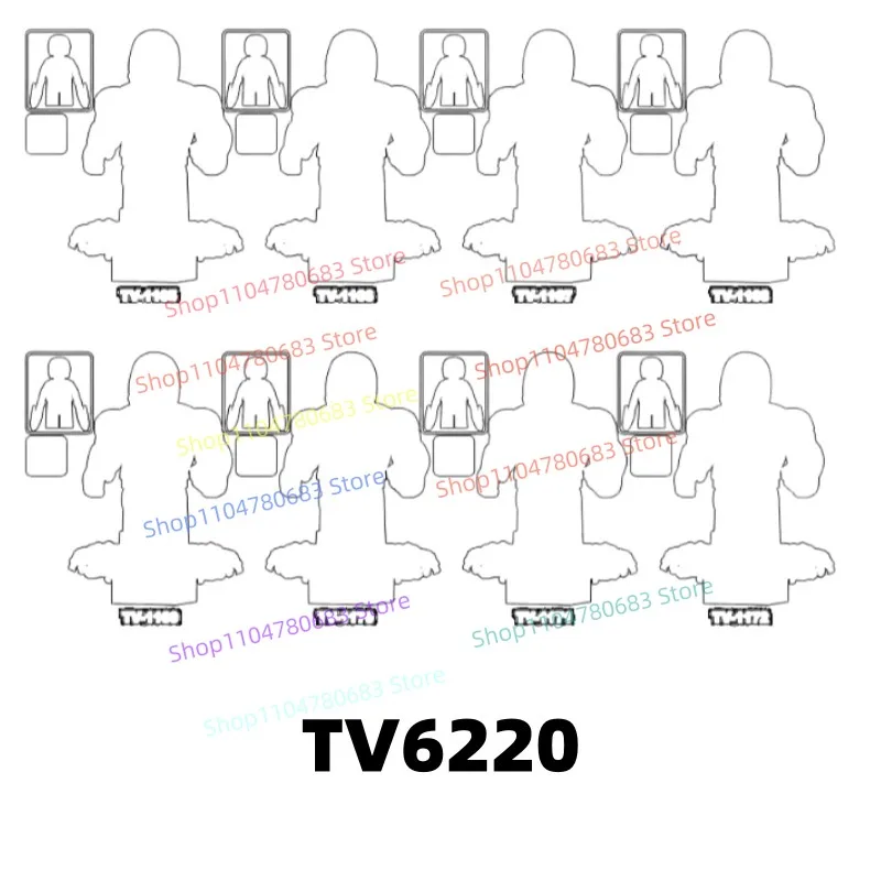Building Blocks TV6219 TV6220 TV1165 TV1166 TV1167 TV1168 TV1169 Mini Figures Cartoon Movie Character Toy Assembly Model Gift
Building Blocks TV6219 TV6220 TV1165 TV1166 TV1167 TV1168 TV1169 Mini Figures Cartoon Movie Character Toy Assembly Model Gift