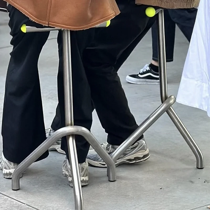 Minimalist Outdoor Bar Stool Industrial Stainless Steel Bar Chairs for Cafe Designer High Foot Stool Scandinavian Counter Stools
Minimalist Outdoor Bar Stool Industrial Stainless Steel Bar Chairs for Cafe Designer High Foot Stool Scandinavian Counter Stools