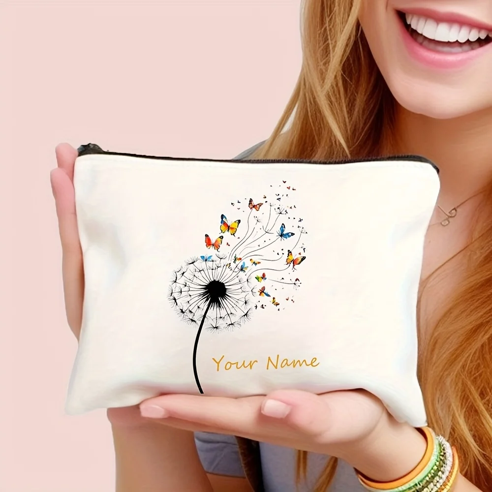 Personalized Custom Name Initials Zipper Pouch Makeup Bag Travel Organizer Birthday Wedding Teacher Gift for Women Gifts
Personalized Custom Name Initials Zipper Pouch Makeup Bag Travel Organizer Birthday Wedding Teacher Gift for Women Gifts