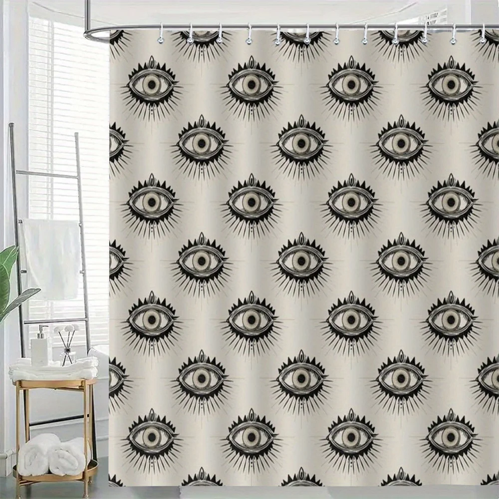 Waterproof Gothic Eye Pattern Shower Curtain Large 180x180cm Bathroom Home Decor Mystery All Seeing Eye Curtain Panel
Waterproof Gothic Eye Pattern Shower Curtain Large 180x180cm Bathroom Home Decor Mystery All Seeing Eye Curtain Panel
