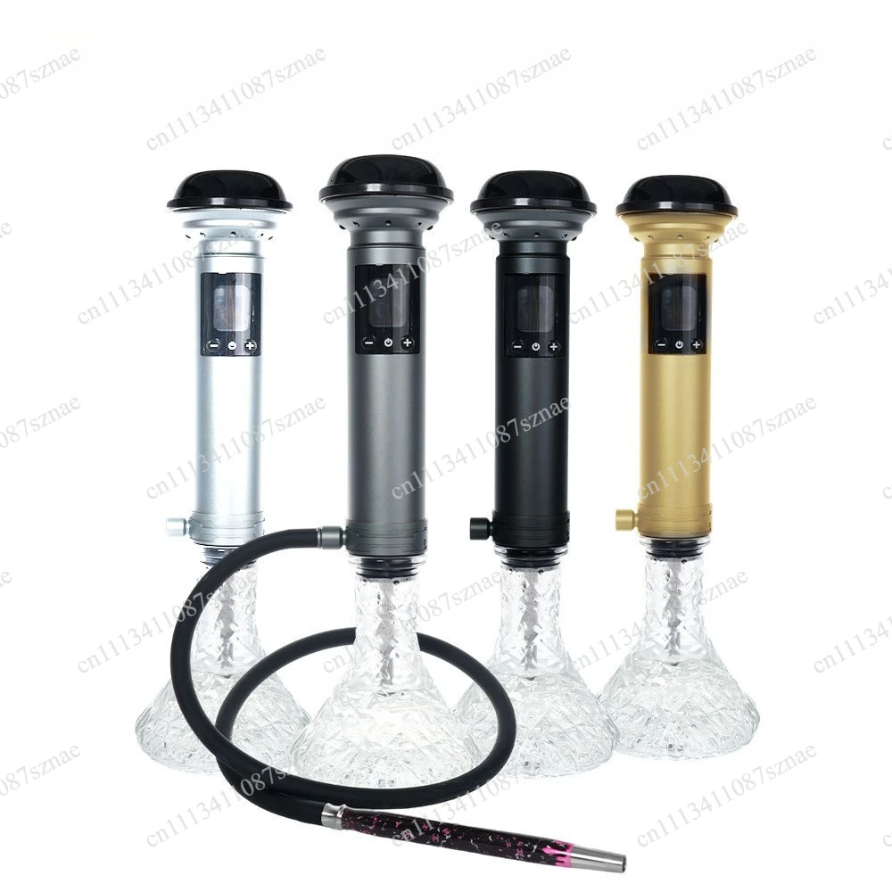 Aluminum LED Hookah Full Kit LED Touch Screen Electric Heated New Rechargeable 20000mAh
Aluminum LED Hookah Full Kit LED Touch Screen Electric Heated New Rechargeable 20000mAh
