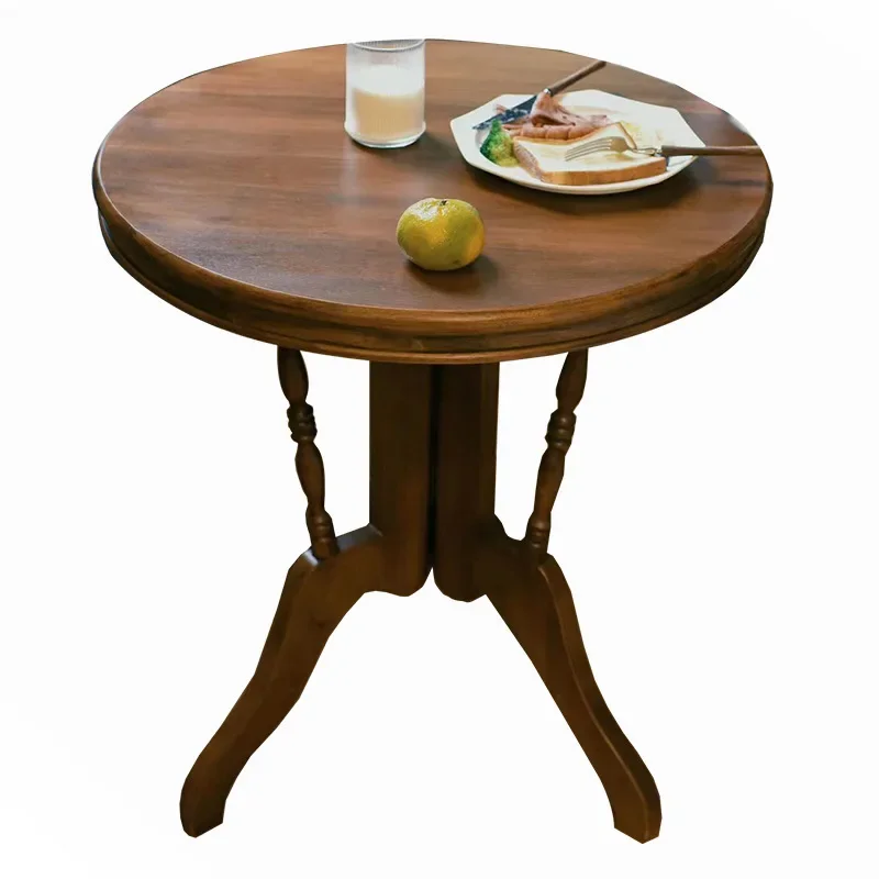 All solid wood dining table, round, western restaurant, several tea tables
All solid wood dining table, round, western restaurant, several tea tables