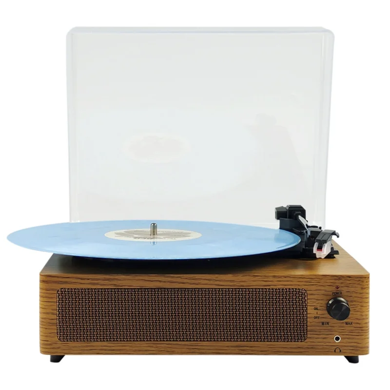 B48A Bluetooth Enabled Vinyl Record Player Retro Vintage Turntable Phonograph Wooden Audio Player Multi-Functional Design
B48A Bluetooth Enabled Vinyl Record Player Retro Vintage Turntable Phonograph Wooden Audio Player Multi-Functional Design