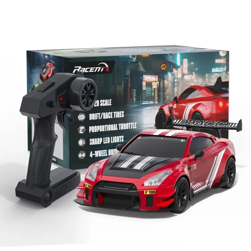 New Electric Remote Control 1/20 Four-Wheel Drive Drift Racing Car 2.4g High-Speed Outdoor Remote Control Car Model
New Electric Remote Control 1/20 Four-Wheel Drive Drift Racing Car 2.4g High-Speed Outdoor Remote Control Car Model
