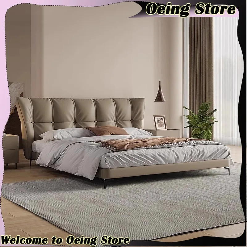 Minimalist Unique Bed Japanese King Side Table Sleeping Bed Sleeping Double Cama De Lujo Para Dormitorio Bedroom Set Furniture
Minimalist Unique Bed Japanese King Side Table Sleeping Bed Sleeping Double Cama De Lujo Para Dormitorio Bedroom Set Furniture