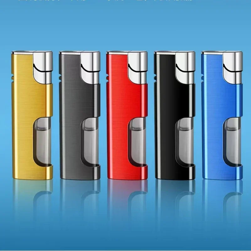 Metal Windproof Portable Direct Blue Flame Lighter Electronic Torch Lighter Wholesale Gifts Kitchen Gift for Men Women
Metal Windproof Portable Direct Blue Flame Lighter Electronic Torch Lighter Wholesale Gifts Kitchen Gift for Men Women