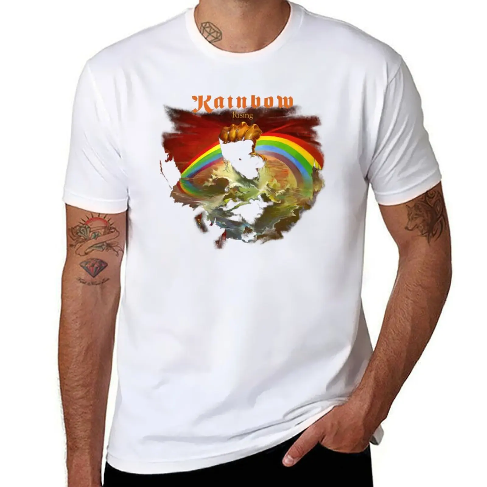 rises Rainbow T-Shirt Creative Graphic Tee Shirt
rises Rainbow T-Shirt Creative Graphic Tee Shirt