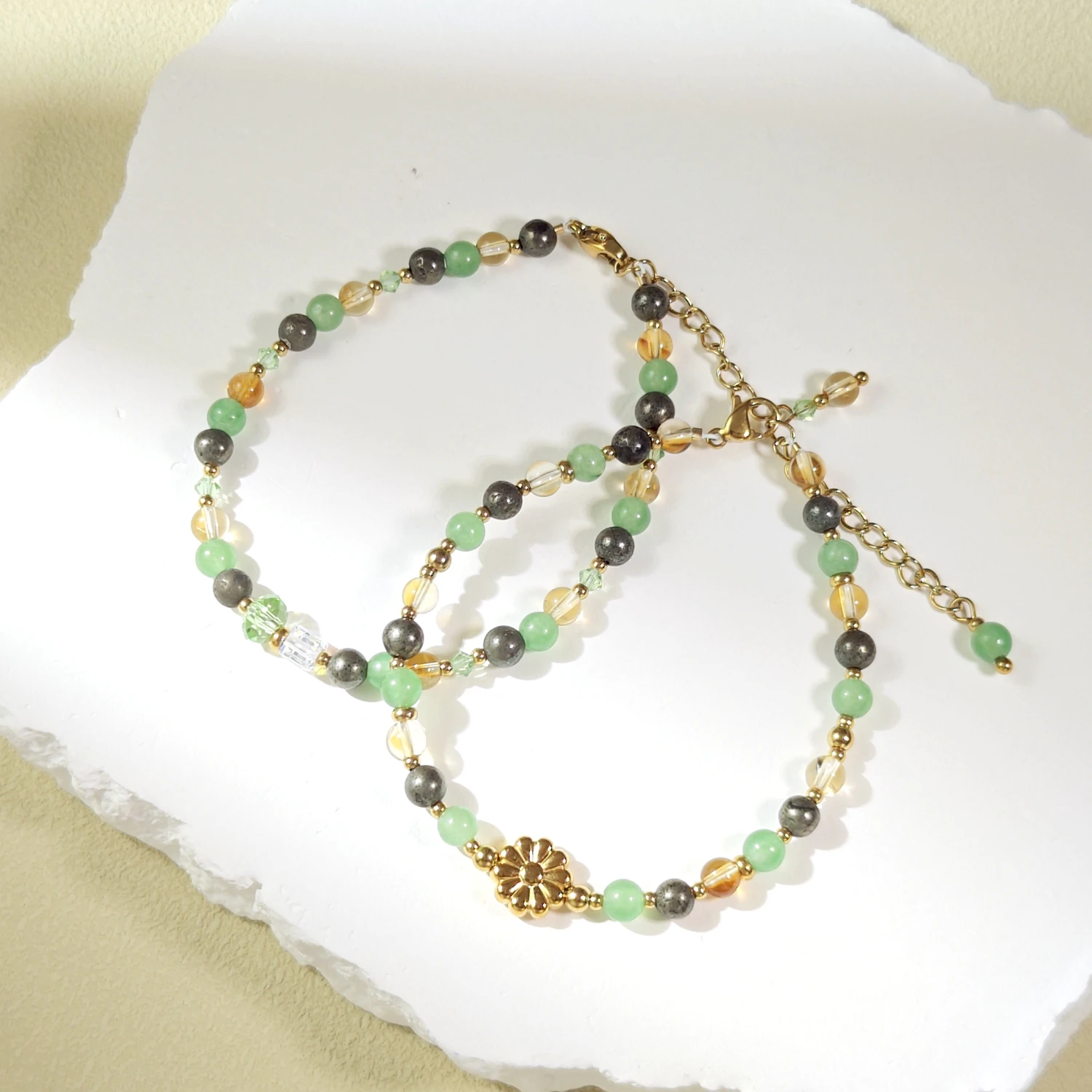 Браслет из нержавеющей стали Lii Ji Pyrite Green Aventurine Citrine 4 мм, модные украшения ручной работы
Браслет из нержавеющей стали Lii Ji Pyrite Green Aventurine Citrine 4 мм, модные украшения ручной работы