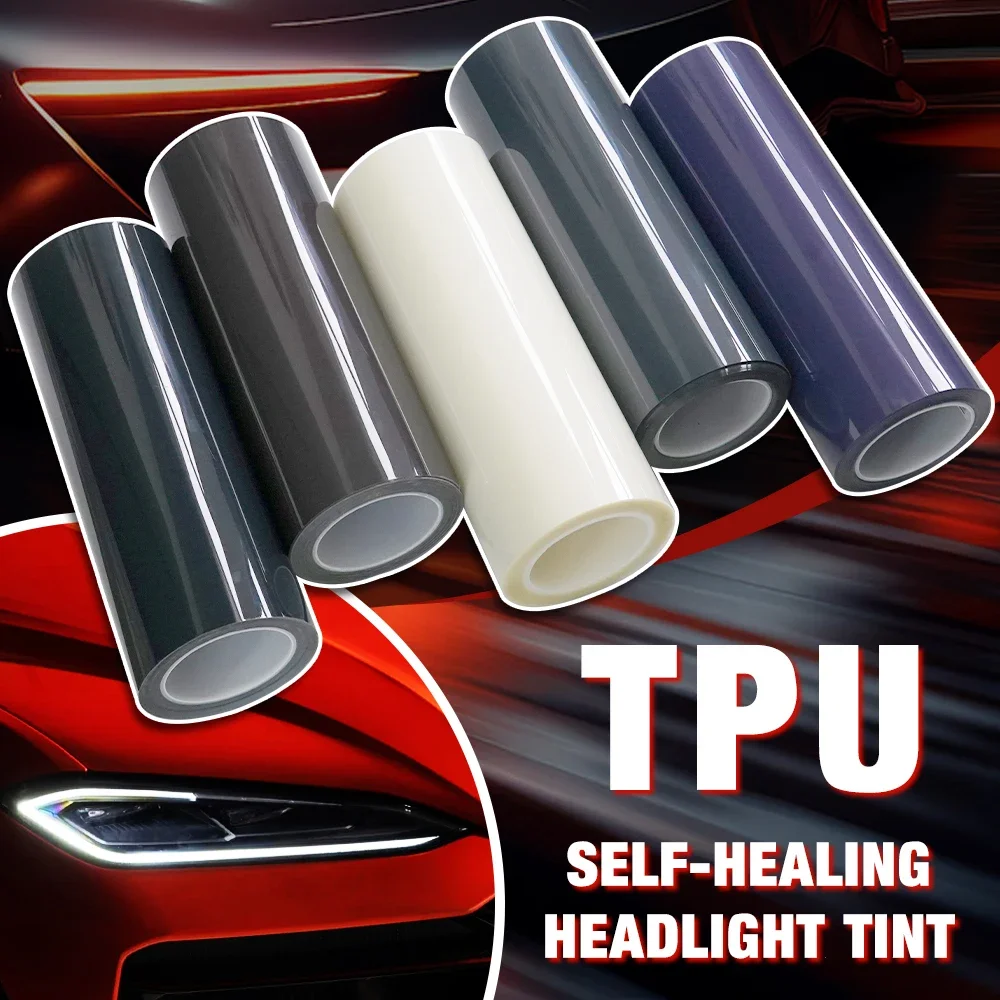 car protective film Hot Repair Scratches car headlight film uv Photochromic protection transparent Light Black for AUDI BMM
car protective film Hot Repair Scratches car headlight film uv Photochromic protection transparent Light Black for AUDI BMM
