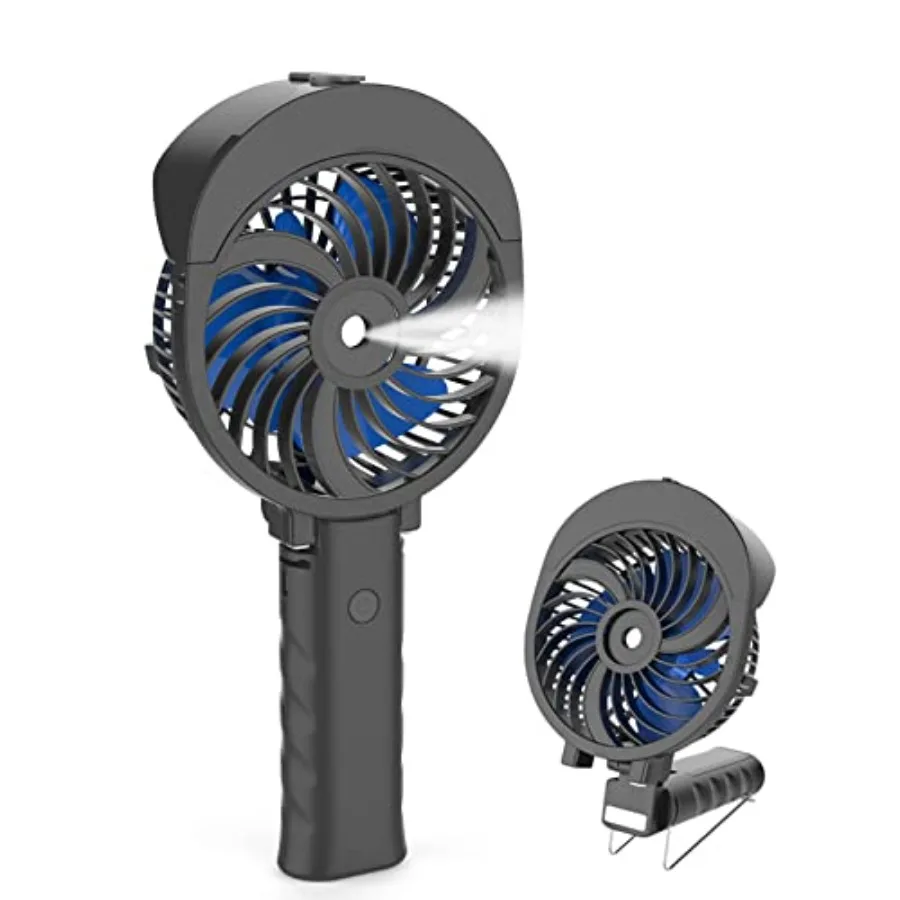 Personal Misting Fan, 55ml Large Water Tank, Poratable Handheld Rechargeable Mister Fan, Battery Operated Mist Fan, 180°Foldabl
Personal Misting Fan, 55ml Large Water Tank, Poratable Handheld Rechargeable Mister Fan, Battery Operated Mist Fan, 180°Foldabl