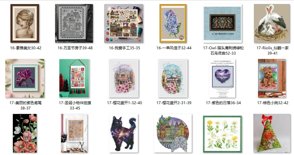 Cross Stitch Kits Cross stitch Aida embroidery Threads for embroidery Set Back View Girl-City Elf 38-43
Cross Stitch Kits Cross stitch Aida embroidery Threads for embroidery Set Back View Girl-City Elf 38-43