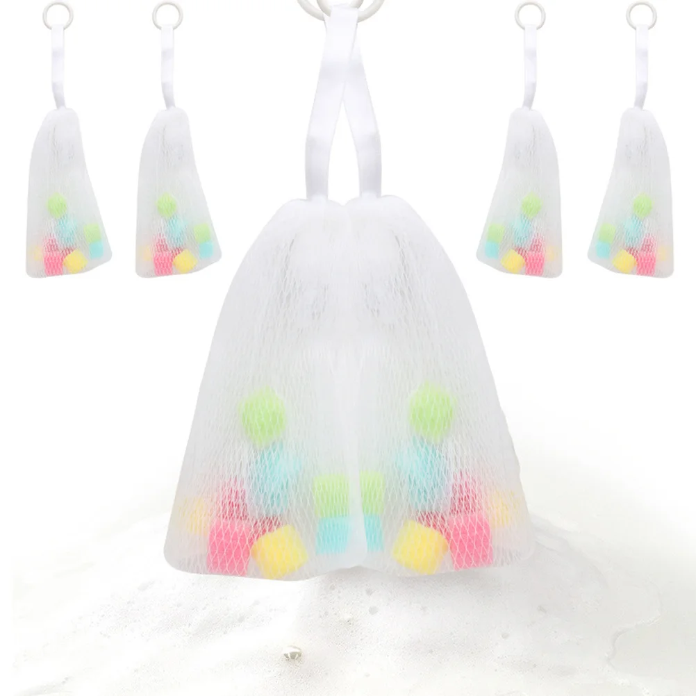 5pcs Foaming Net For Facial Cleanser Soap Bubbling Sponge Mesh Bag Shower Tool Handmade Fruit Oil Soap Washing Bubbling Pouch
5pcs Foaming Net For Facial Cleanser Soap Bubbling Sponge Mesh Bag Shower Tool Handmade Fruit Oil Soap Washing Bubbling Pouch