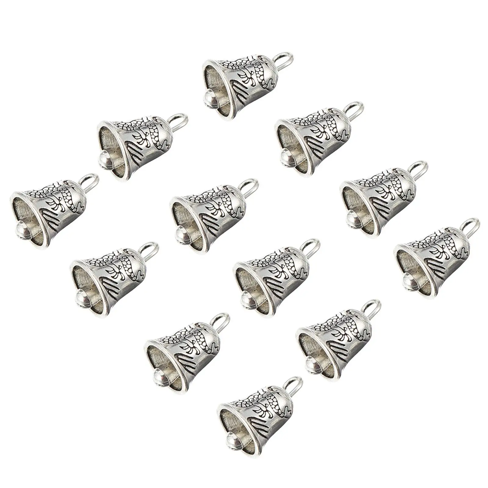 20 Pcs Bell Pendant Accessories Vintage Alloy DIY Jewelry Making Decorative Hanging Ornaments Charm Craft Supplies
20 Pcs Bell Pendant Accessories Vintage Alloy DIY Jewelry Making Decorative Hanging Ornaments Charm Craft Supplies