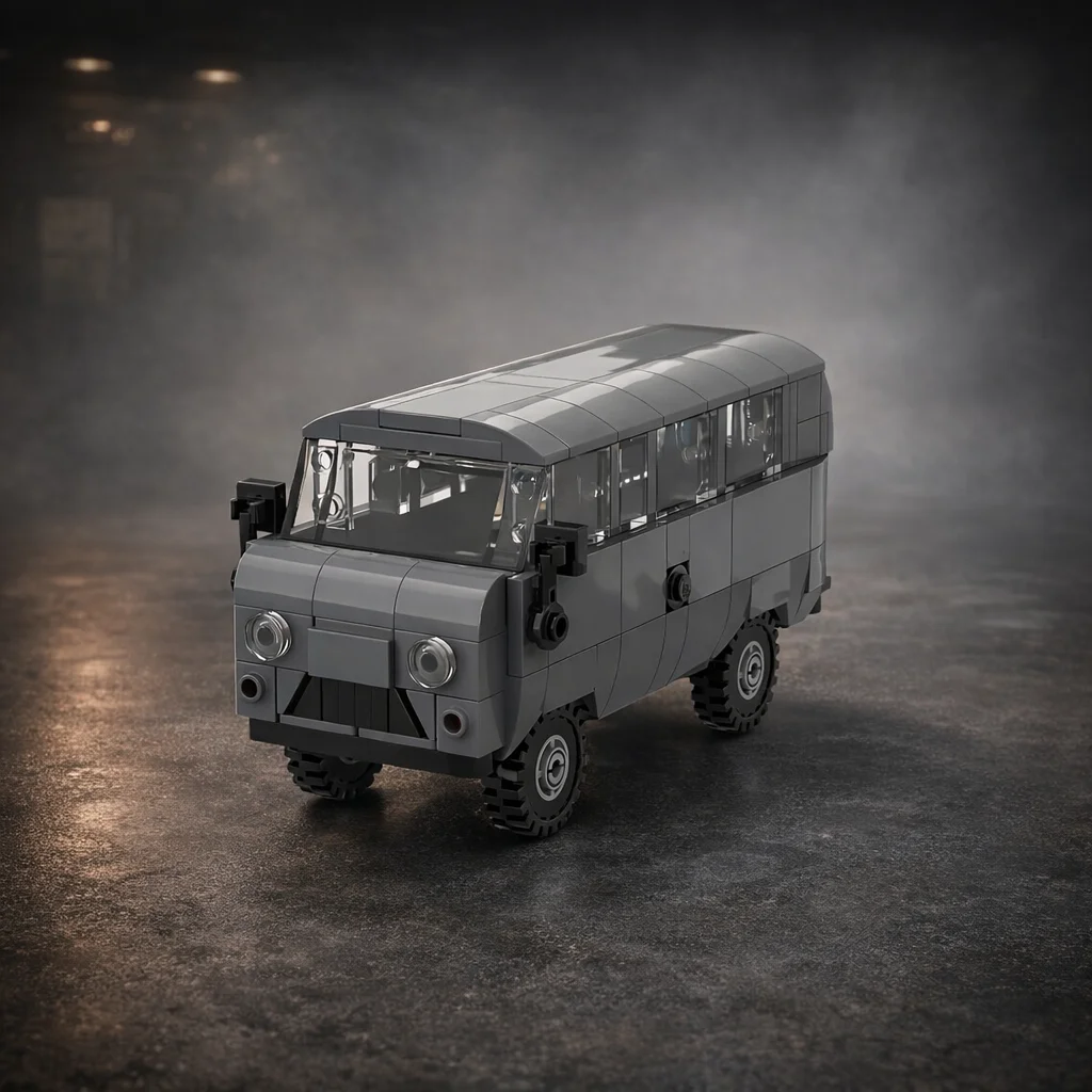MOC Classic UAZ-452 Off-road Van Building Blocks Set Russian Military Truck Model Bricks DIY Assembly Construction Gift
MOC Classic UAZ-452 Off-road Van Building Blocks Set Russian Military Truck Model Bricks DIY Assembly Construction Gift