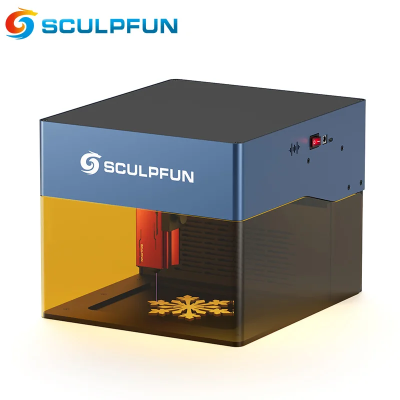 Sculpfun iCube ProMax 10W Laser Engraver Portable Laser Engraving Machine with Smoke Filter Temperature Alarm 120x120mm Area
Sculpfun iCube ProMax 10W Laser Engraver Portable Laser Engraving Machine with Smoke Filter Temperature Alarm 120x120mm Area