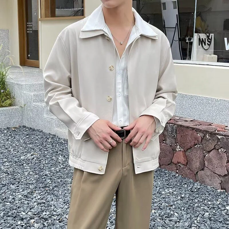Cleanfit Color British Style Administrative Jacket Men's Spring Autumn Casual Fashion Polyester Fiber Long Sleeve Shirt
Cleanfit Color British Style Administrative Jacket Men's Spring Autumn Casual Fashion Polyester Fiber Long Sleeve Shirt