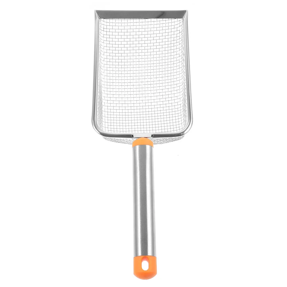 Stainless Steel Cat Litter Scoop Heavy Duty Mesh Shovel Orange 38X38mm Hole Rabbit Sifter Pet Supplies Cleaning Tool Poop
Stainless Steel Cat Litter Scoop Heavy Duty Mesh Shovel Orange 38X38mm Hole Rabbit Sifter Pet Supplies Cleaning Tool Poop
