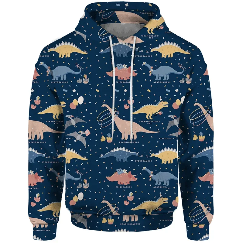 Cartoon Dinosaur Pattern Hoodies Fashion Spring Long Sleeve Mens Kids 3D Printed Sweatshirt Loose Casual Street Harajuku Hoody
Cartoon Dinosaur Pattern Hoodies Fashion Spring Long Sleeve Mens Kids 3D Printed Sweatshirt Loose Casual Street Harajuku Hoody