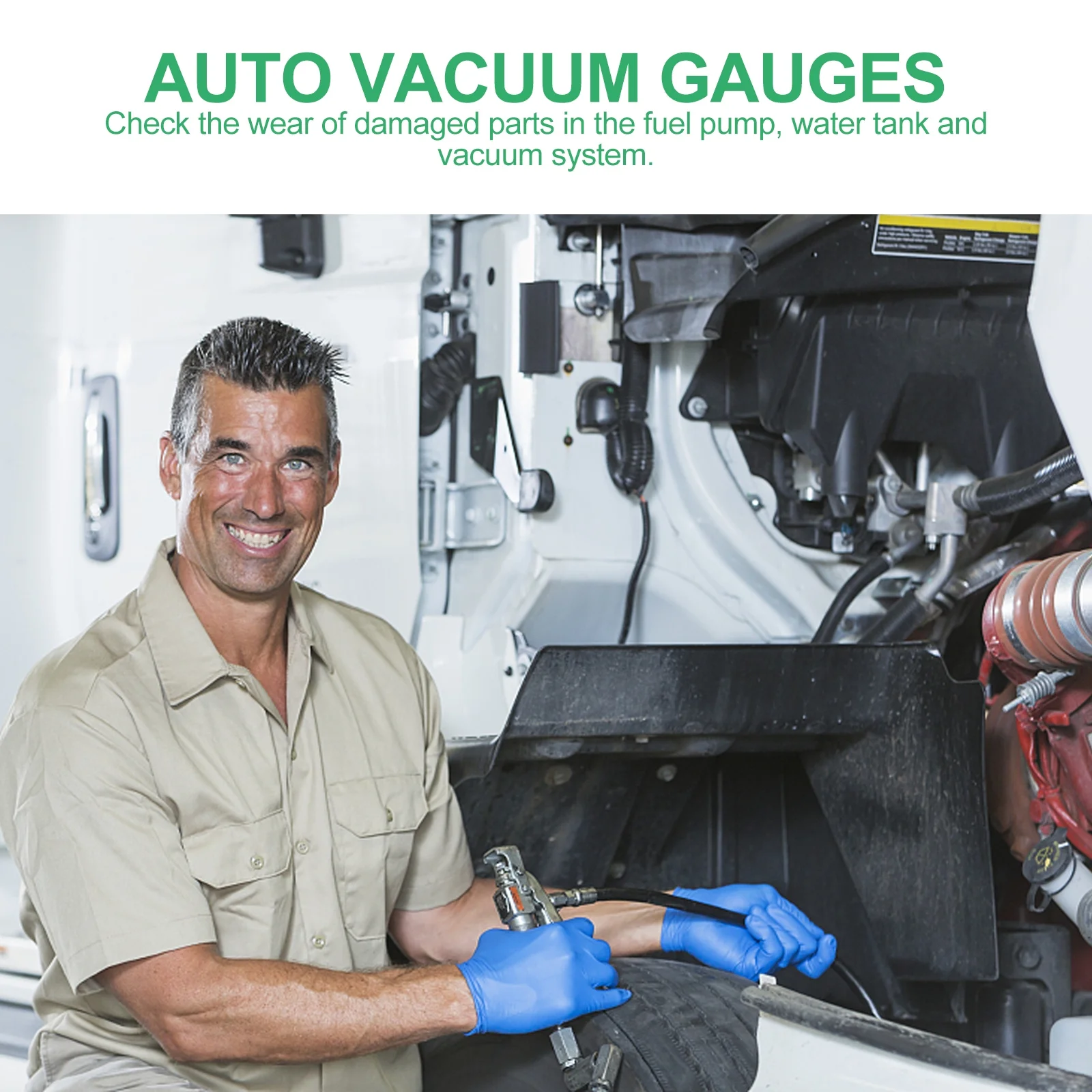 1Set Vacuum Gauge Auto Vacuum Gauges Precision Pressure Test Kit for Engine Compression Check Maintenance and Repair
1Set Vacuum Gauge Auto Vacuum Gauges Precision Pressure Test Kit for Engine Compression Check Maintenance and Repair
