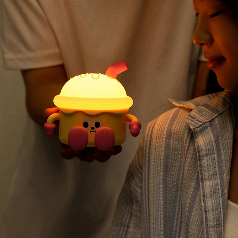 Vlag Birthday Cake Night Light Ornament Bedside Lamp Sensor Pat Lamp Creative Cute Gift For Girlfriend Children
Vlag Birthday Cake Night Light Ornament Bedside Lamp Sensor Pat Lamp Creative Cute Gift For Girlfriend Children