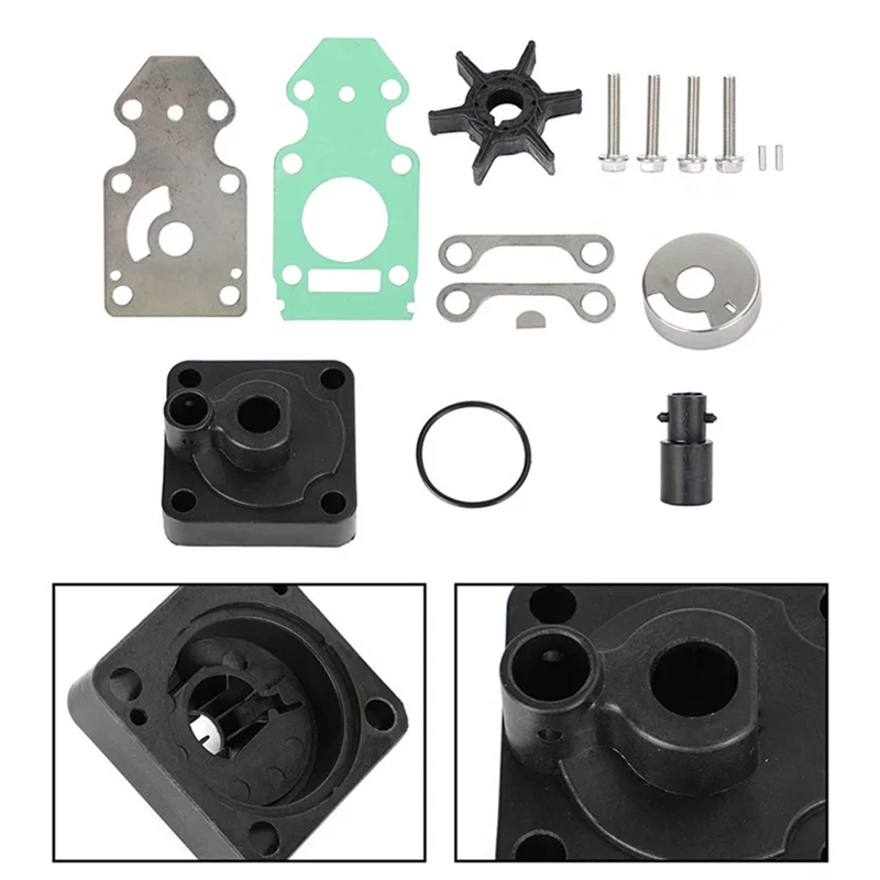63V-W0078-00-00 Water Pump Repair Kit For Yamaha Outboard 2 Stroke 9.9Hp 15Hp 63V-W0078-00 63V-44323-00 63V-44352-00
63V-W0078-00-00 Water Pump Repair Kit For Yamaha Outboard 2 Stroke 9.9Hp 15Hp 63V-W0078-00 63V-44323-00 63V-44352-00