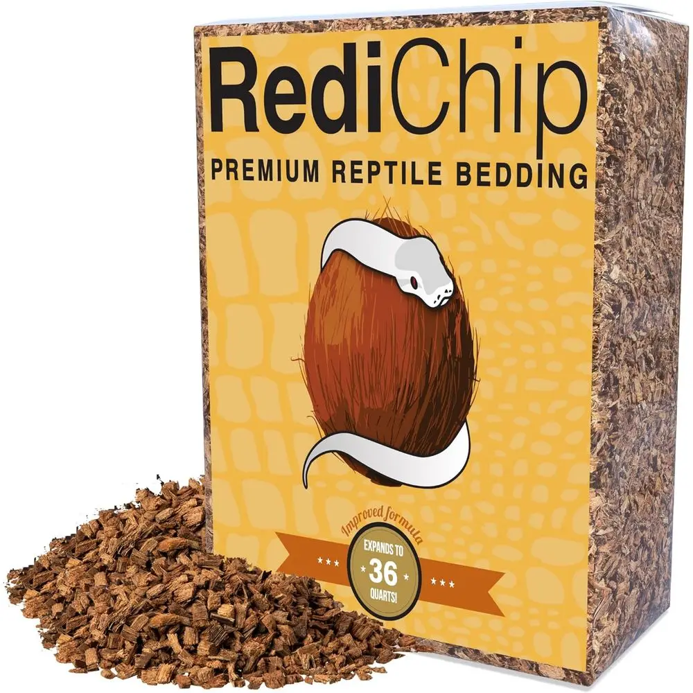 RediChip Reptile Bedding Loose Medium Cnut Chip 36 Quart CHusk Substrate Mulch or Snake Habitat, Ball PytTerrarium, Turtle Tanks
RediChip Reptile Bedding Loose Medium Cnut Chip 36 Quart CHusk Substrate Mulch or Snake Habitat, Ball PytTerrarium, Turtle Tanks