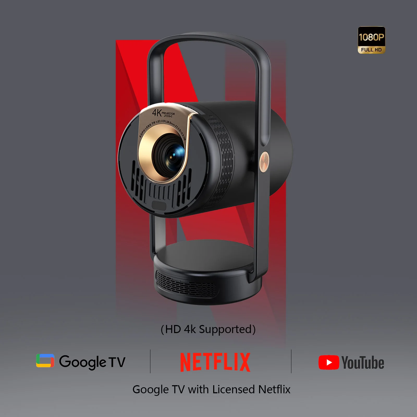 2026 New Smart Portable Projector 1080P Full HD 4K Supported WiFi6 BT5.2 Auto Keystone Home Cinema Outdoor Movie
2026 New Smart Portable Projector 1080P Full HD 4K Supported WiFi6 BT5.2 Auto Keystone Home Cinema Outdoor Movie