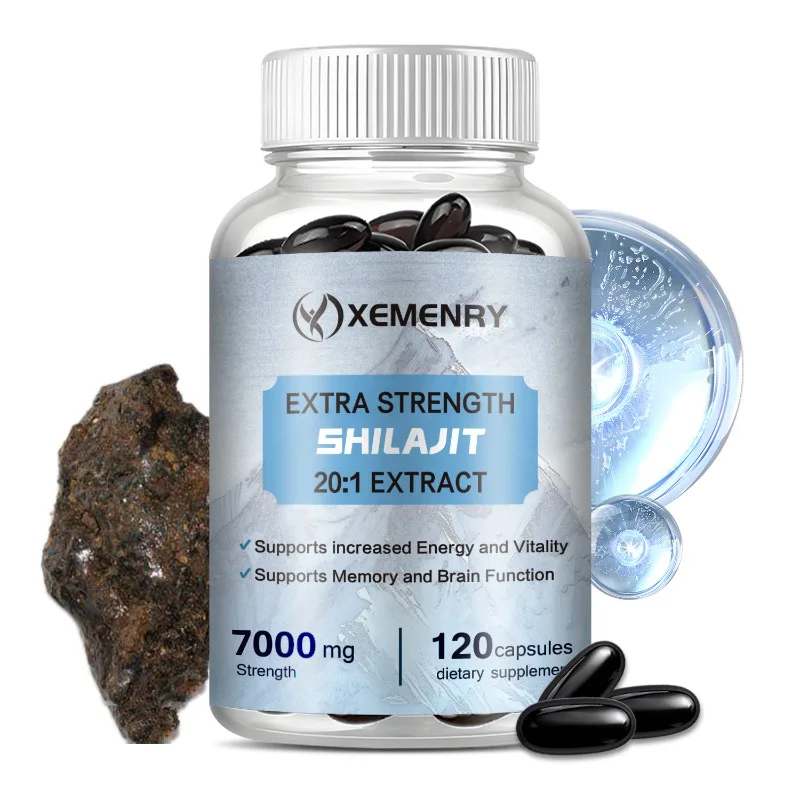 Shilajit Capsules - Reduce Fatigue, Supports Overall and Brain Function, Increases Energy, Improves Immunity and Vitality
Shilajit Capsules - Reduce Fatigue, Supports Overall and Brain Function, Increases Energy, Improves Immunity and Vitality