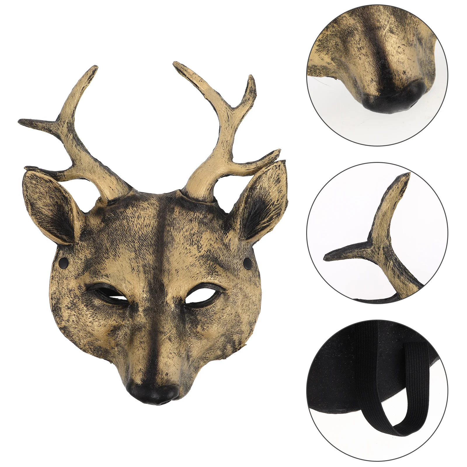 Маска оленя 3D реалистичный материал из искусственной кожи прочный регулируемый костюм для Хэллоуина косплей голова оленя нарядный костюм
Маска оленя 3D реалистичный материал из искусственной кожи прочный регулируемый костюм для Хэллоуина косплей голова оленя нарядный костюм