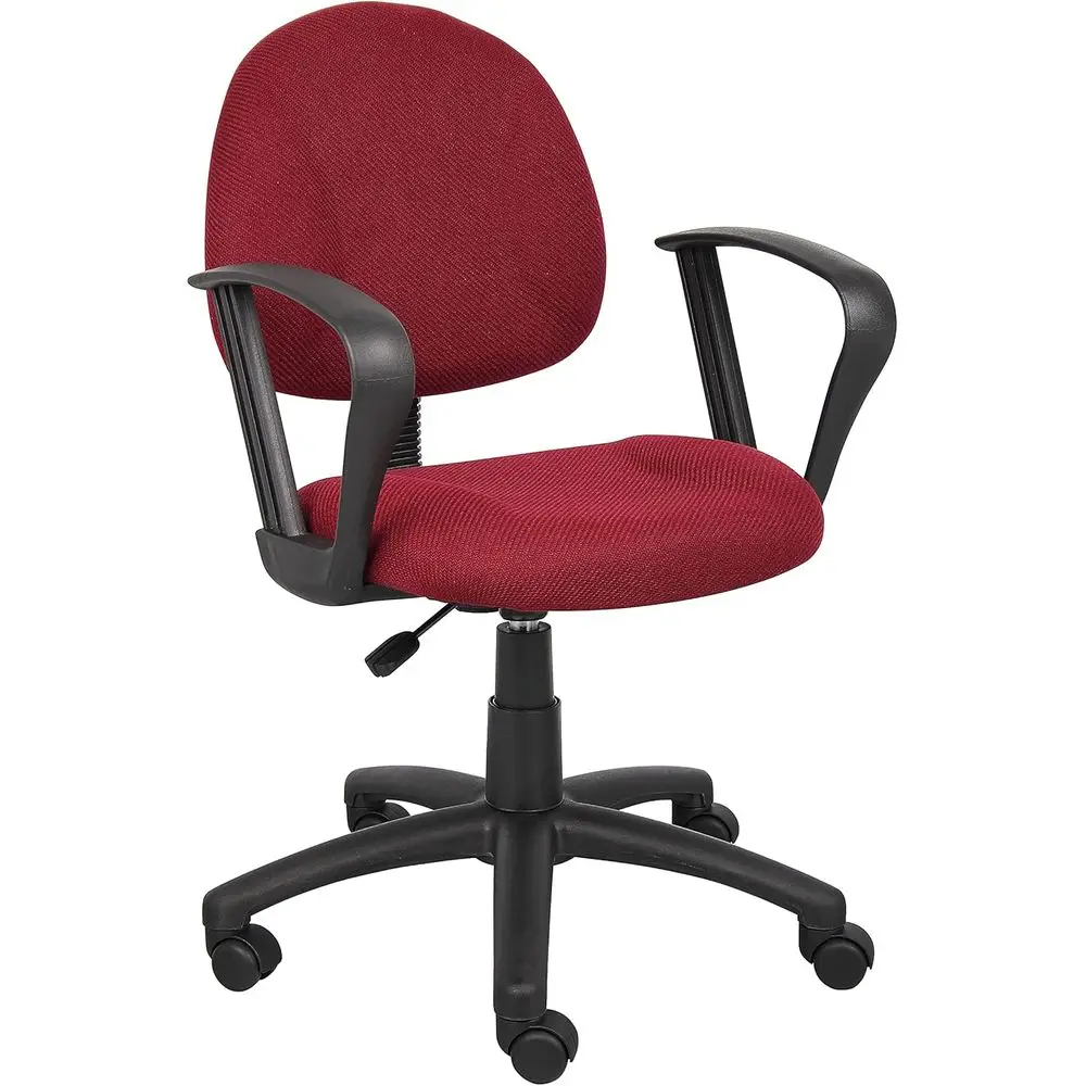 Oice Products Perect Posture Delux abric Task Chair with Loop Arms in Bury (B317-BY)
Oice Products Perect Posture Delux abric Task Chair with Loop Arms in Bury (B317-BY)