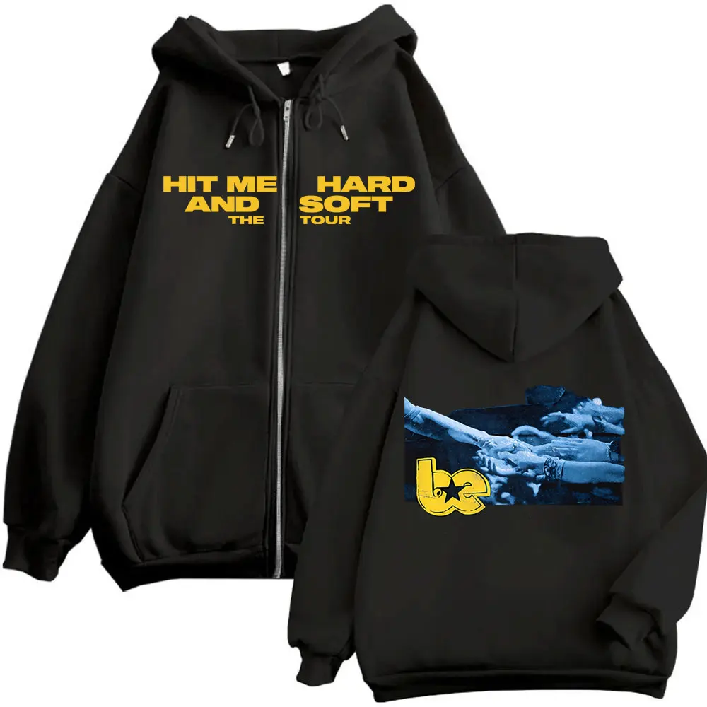 Hit Me Hard and Soft Tour Men Women Fashion Pop Music Zipper Hoodie Men's Cotton Oversized Zip Up Jacket Sweatshirt Streetwear
Hit Me Hard and Soft Tour Men Women Fashion Pop Music Zipper Hoodie Men's Cotton Oversized Zip Up Jacket Sweatshirt Streetwear